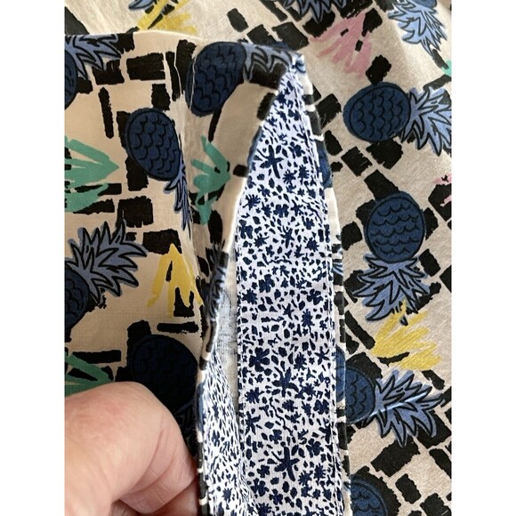 Tailored Recreation Premium Hawaiian Shirt Pineapple Mens Medium Slim Fit NWT - Picture 13 of 15